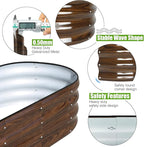 SnugNiture Galvanized Raised Garden Bed - Image 2