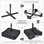 Tangkula 11 Piece Rattan Outdoor Dining Set - Image 4