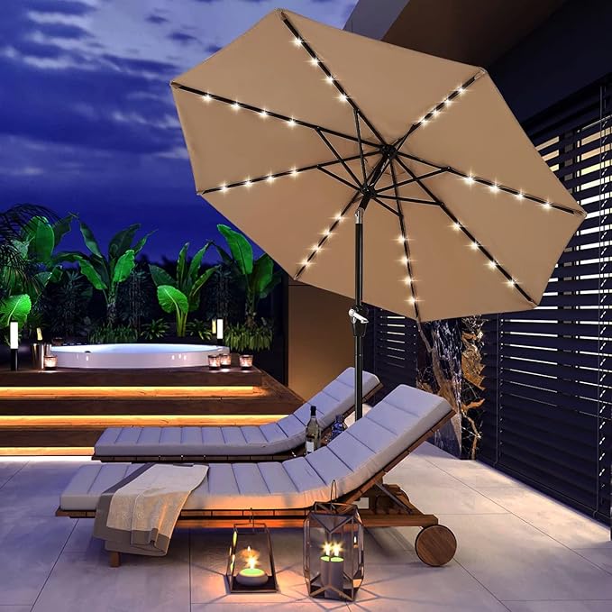 ABCCANOPY Durable Solar Led Patio Umbrellas - Image 11