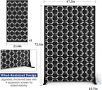 Outdoor Privacy Screen, Freestanding Privacy Fence Panels - Image 2