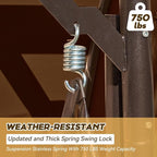 3 in 1 Patio Swing with Adjustable Canopy - Image 6