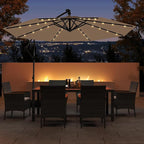 Tangkula 10ft Solar LED Patio Umbrella - Image 2