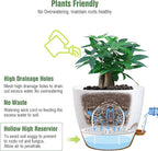 12 inch Large Self Watering Pots, Plastic Planters - Image 3