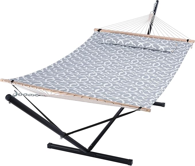 SUNCREAT 55 Inch Extra Large Double Hammock by SUNCREAT