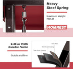 HOMREST 3 Seat Outdoor Porch Swing - Image 3