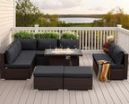NICESOUL 10 Piece Outdoor Patio Furniture Set - Image 3