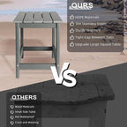 Outdoor Side Tables Adirondack, HDPE Small Table - Image 5