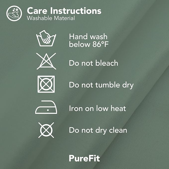 PureFit Outdoor Curtains for Patio Waterproof Weatherproof, UV and Fade - Image 7