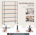 BestOffice | 6-Tier Wire Storage Shelves - Image 7