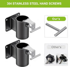 Heavy Duty Deck Railing Umbrella Holder, Patio Umbrella Stand - Image 4