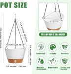Amyhill 6 Pcs 8 Inch Hanging Planter - Image 2