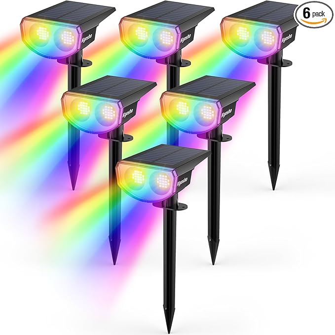 Kyosho Solar Spot Lights Outdoor, IP67 Waterproof Solar Lights by Kyosho