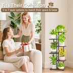 LASZOLA 5 Tier Plant Stand Indoors Outdoors - Image 7