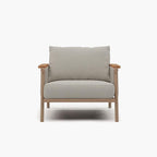 Acanva Modern All-Weather Aluminum Outdoor Patio Sofa - Image 8