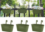 Dahey 10.5 Inch Metal Iron Hanging Flower Pots by Dahey