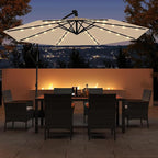 Tangkula 10ft Solar LED Patio Umbrella - Image 2