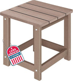 LZRS Adirondack Square Outdoor Side Table by LZRSPET
