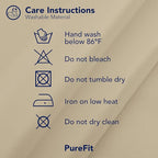 PureFit Outdoor Curtains for Patio Waterproof Weatherproof, UV Resistant - Image 7