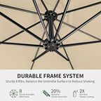 OLILAWN 10ft Patio Umbrella - Image 5