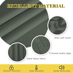 NICETOWN Blackout Drapery Curtain Panel 90 inches Long - Image 2