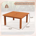 Tangkula Patio Coffee Table - Image 3
