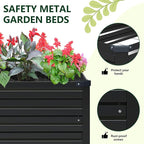 Vengarus 2 Pack 12x4x1FT Galvanized Raised Garden Bed Kit, Outdoor Metal - Image 3