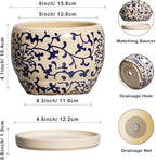 SQOWL Ceramic Flower Pots - Image 3
