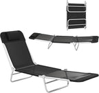 Outsunny Folding Chaise Lounge Chair, Pool Sun Tanning Chair, Outdoor Lounge by Outsunny