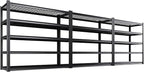 Set of 3 Garage Shelving-3500 lbs 5 Tier Storage Shelves, Adjustable Heavy Duty by Unknown