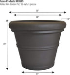 Tusco Products RR36ES Classic Rolled Rim Garden Planter - Image 2