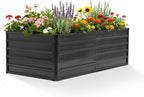 DUMOS Raised Garden Bed Outdoor, Large Metal Garden Bed by DumosLifestyle