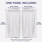 PureFit Outdoor Curtains for Patio Waterproof Weatherproof, UV Resistant - Image 6