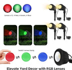 Spotlight Outdoor – 120V Plug-in, 2700K Warm White LED Landscape Spot Lights - Image 2