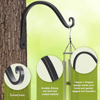 FEED GARDEN 2 Pack 8 Inch Hanging Plant Bracket Wall Hooks Decorative Plant - Image 3