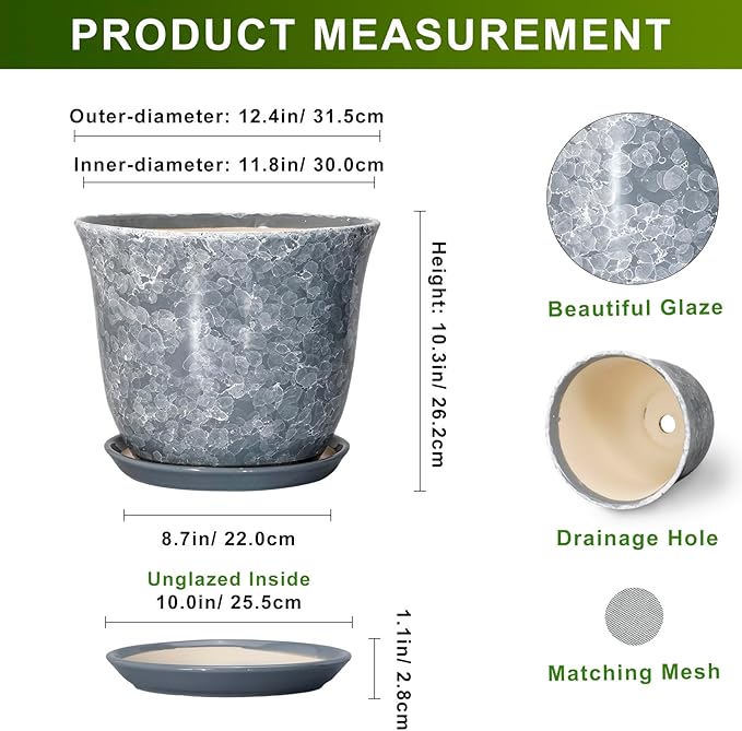 Ceramic Plant Pots - Image 2