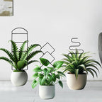 4 Packs 19 in Heighten Trellis for Climbing Plants Indoor, HENABLE Small Garden - Image 4