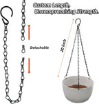 3 Pack, 20 Inch Hanging Baskets Chain, Hanging Chains - Image 4