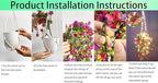 Comtelek Artificial Flowers for Outdoors Fake Hanging Plants - Image 6