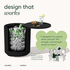 Veradek Outdoor Cooler Side Table - 2 in 1 - Designed - Image 3