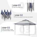 GDY 11x11 Pop Up Canopy Tent, Outdoor Canopy - Image 3