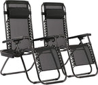 FDW Zero Gravity Lawn Lounge Chairs Set of 2 by FDW