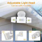 Onforu 75W Flood Lights Outdoor, 7000LM Brightness Security Lights Switch - Image 7