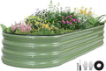 Galvanized Raised Garden Bed by BIRDSINYARD