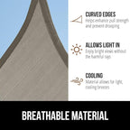 GORILLA GRIP Heavy Duty Sun Shade, UV Protection Fade Tear and Rust Resistant - Image 5