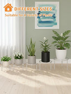 5 Pack Heavy Duty Metal Iron Plant Stand, Anti-Rust Iron Flower Pot Stand Holder - Image 7