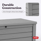 Keter Westwood 150 Gallon Resin Large Outdoor Storage Box - Image 8