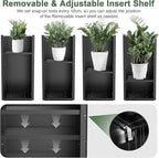 Metal Large Planter Box 15" L x 15" W x 30" H 2 Pack, Heavy Duty Tall Rectangle - Image 4