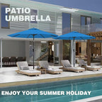 AreShark 9 FT Patio Umbrella for Outdoor, Outdoor Table Umbrella - Image 8