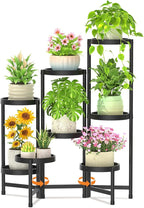 LASZOLA 8 Tiered Folding Plant Stand Indoor by LASZOLA