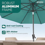 Tempera Patio Market Outdoor Table Umbrella - Image 2